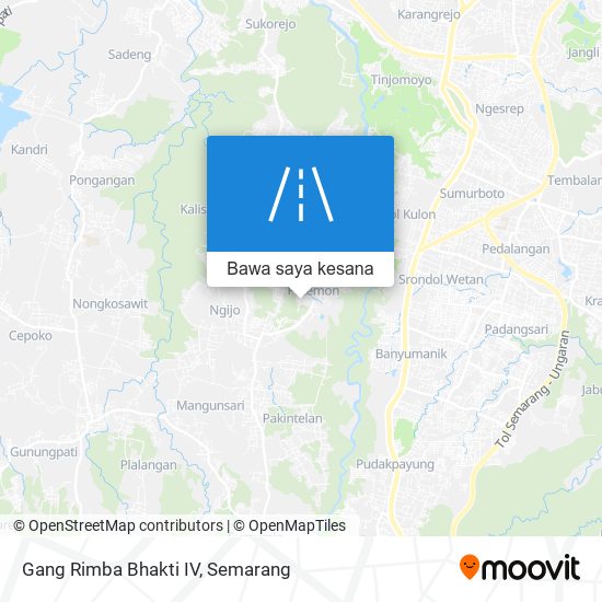 Peta Gang Rimba Bhakti IV