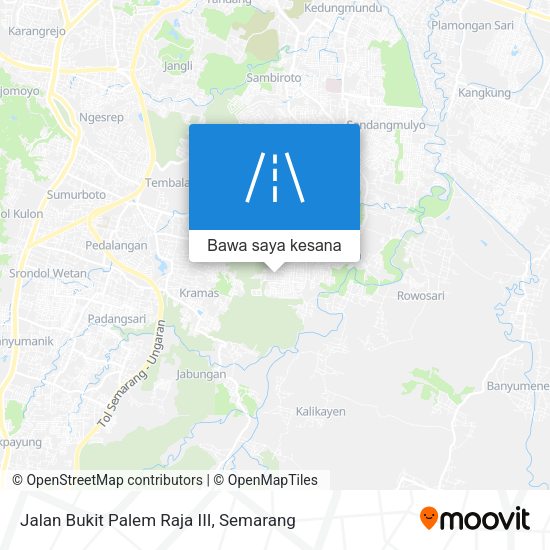 Peta Jalan Bukit Palem Raja III