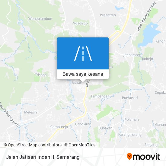 Peta Jalan Jatisari Indah II