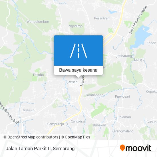 Peta Jalan Taman Parkit II