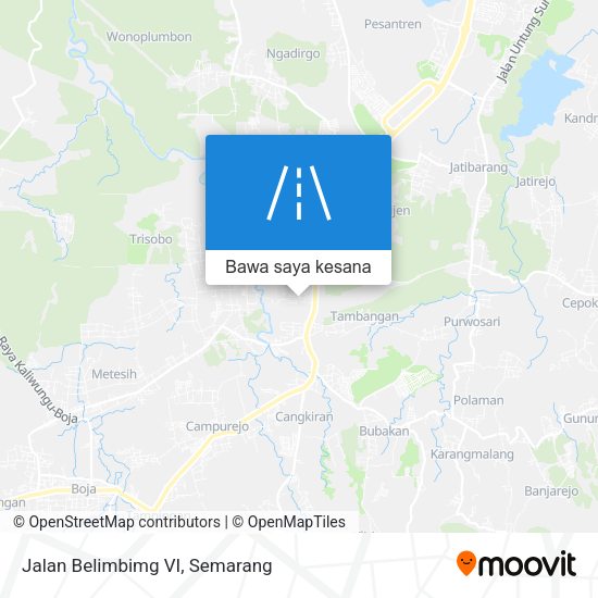 Peta Jalan Belimbimg VI