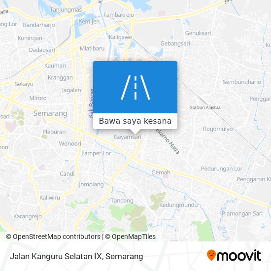 Peta Jalan Kanguru Selatan IX