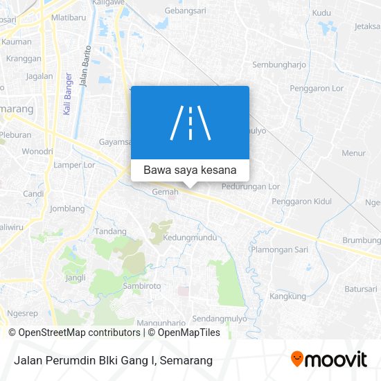 Peta Jalan Perumdin Blki Gang I