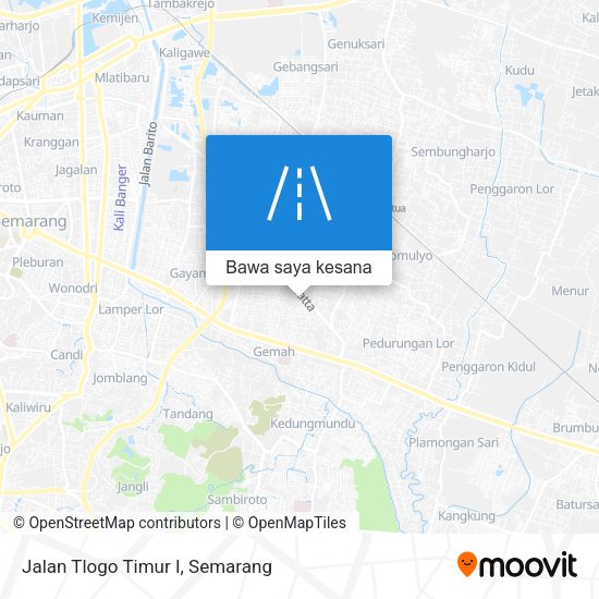 Peta Jalan Tlogo Timur I
