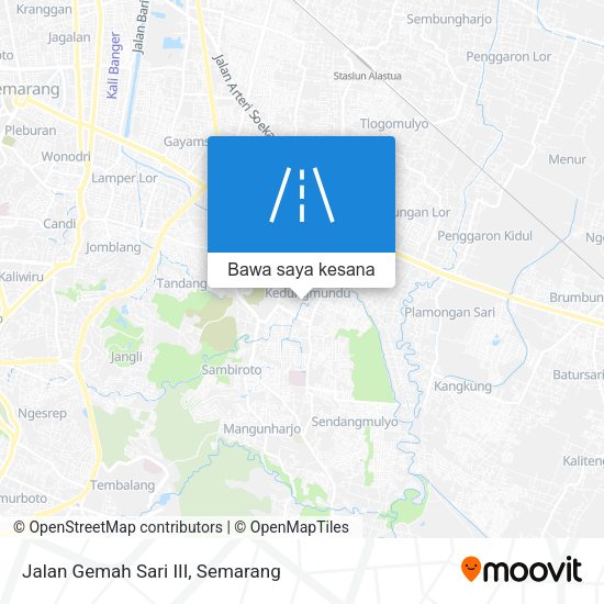 Peta Jalan Gemah Sari III