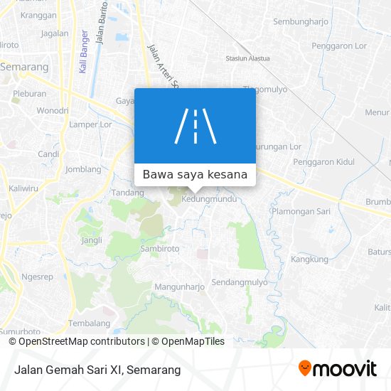 Peta Jalan Gemah Sari XI