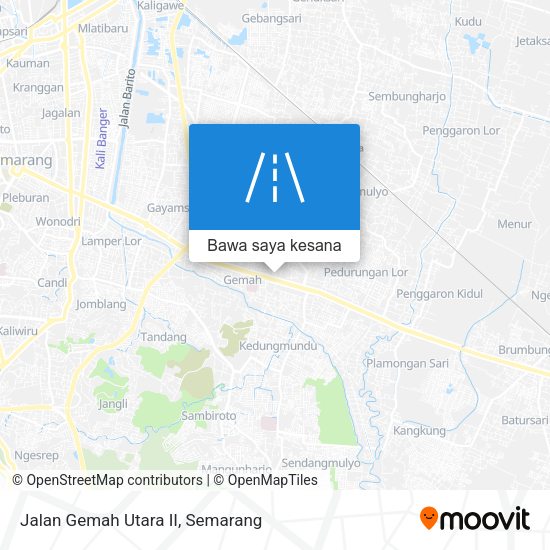 Peta Jalan Gemah Utara II