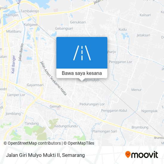 Peta Jalan Giri Mulyo Mukti II