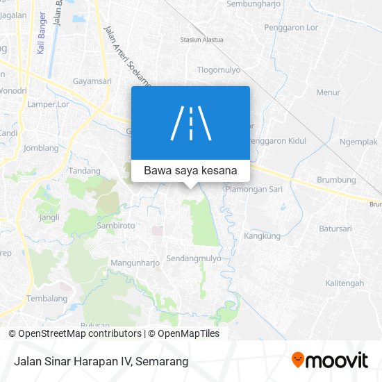 Peta Jalan Sinar Harapan IV