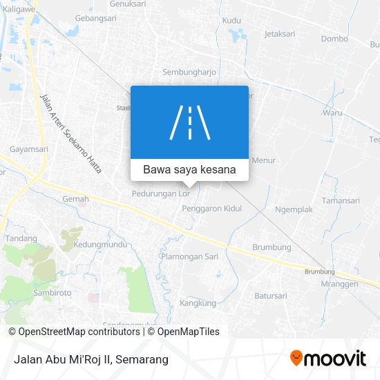 Peta Jalan Abu Mi'Roj II