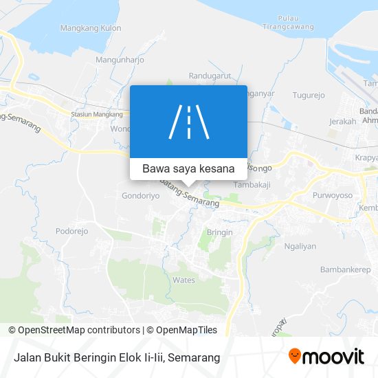 Peta Jalan Bukit Beringin Elok Ii-Iii