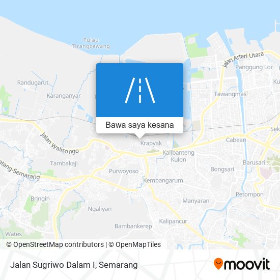 Peta Jalan Sugriwo Dalam I