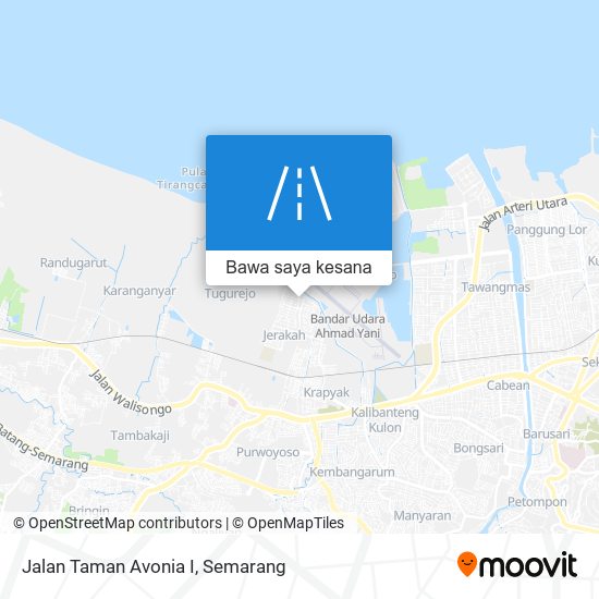 Peta Jalan Taman Avonia I