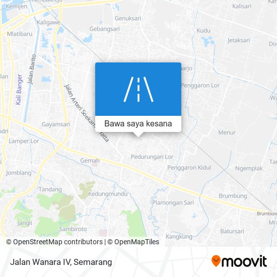 Peta Jalan Wanara IV