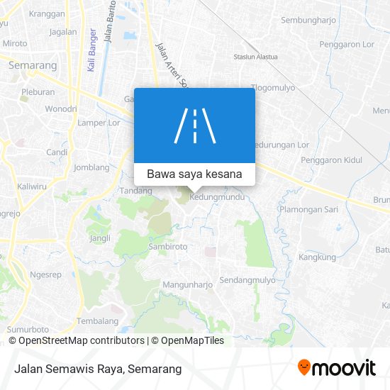 Peta Jalan Semawis Raya