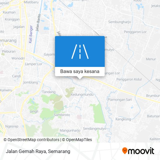 Peta Jalan Gemah Raya