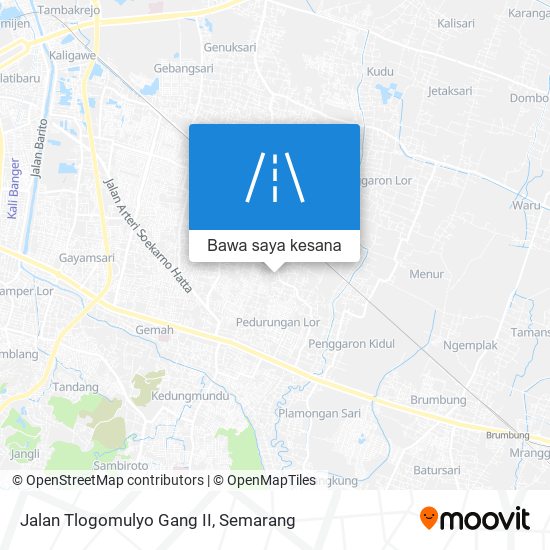 Peta Jalan Tlogomulyo Gang II