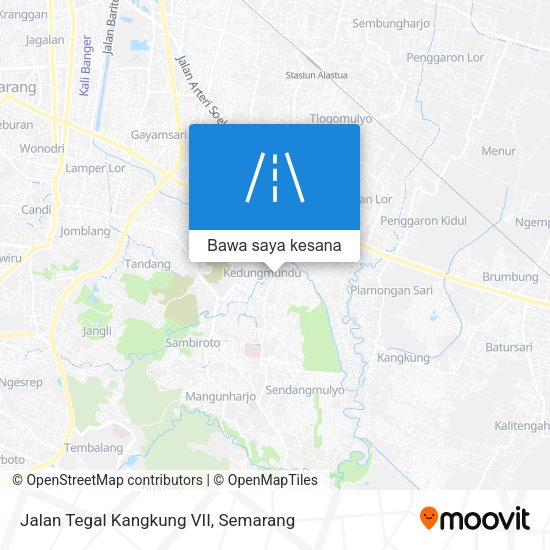 Peta Jalan Tegal Kangkung VII