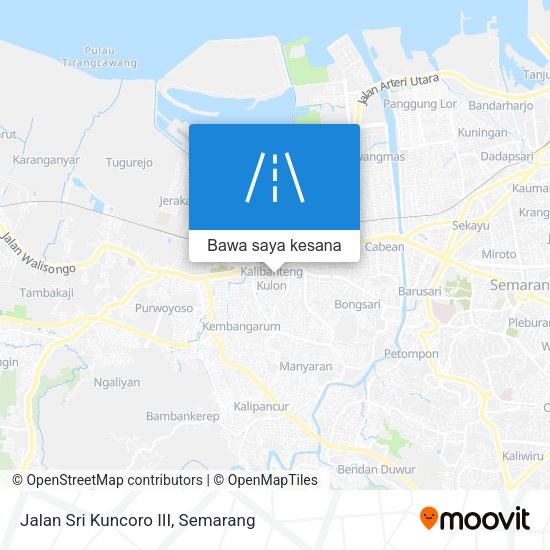 Peta Jalan Sri Kuncoro III
