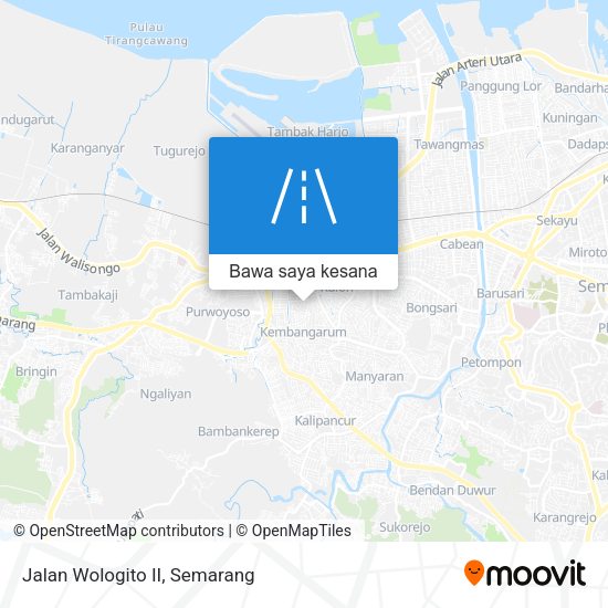 Peta Jalan Wologito II
