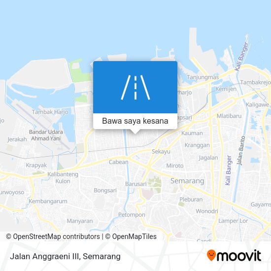 Peta Jalan Anggraeni III