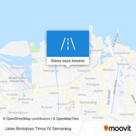 Peta Jalan Brotojoyo Timur IV