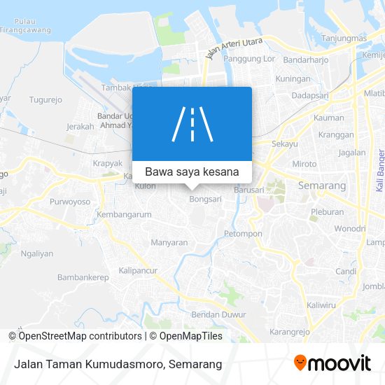 Peta Jalan Taman Kumudasmoro