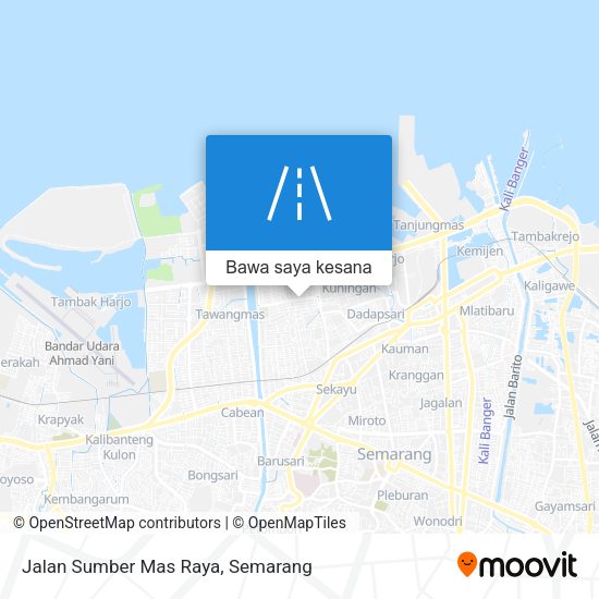 Peta Jalan Sumber Mas Raya