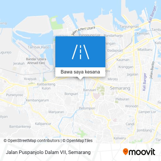 Peta Jalan Puspanjolo Dalam VII