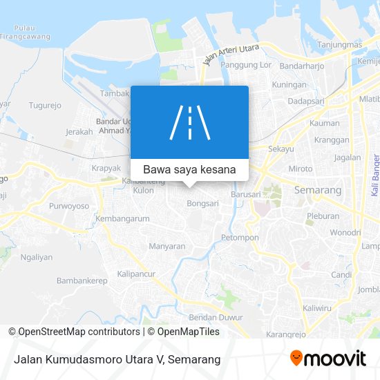 Peta Jalan Kumudasmoro Utara V