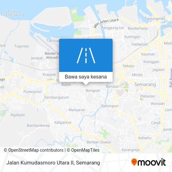 Peta Jalan Kumudasmoro Utara II