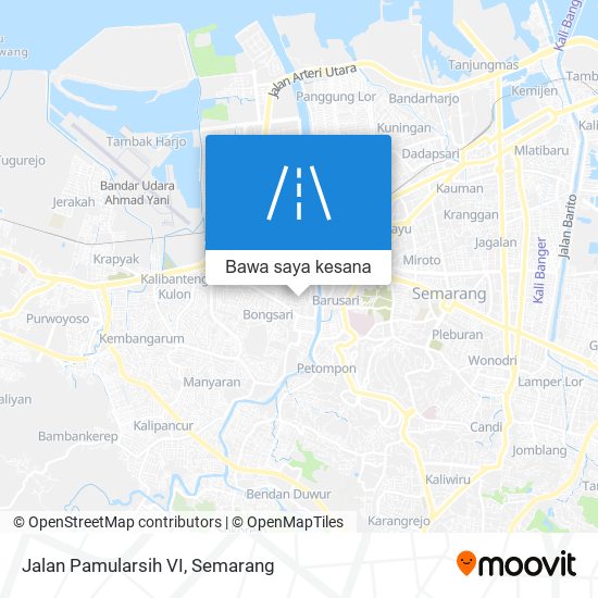 Peta Jalan Pamularsih VI