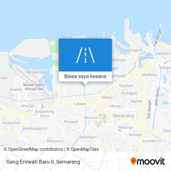 Peta Gang Erowati Baru II