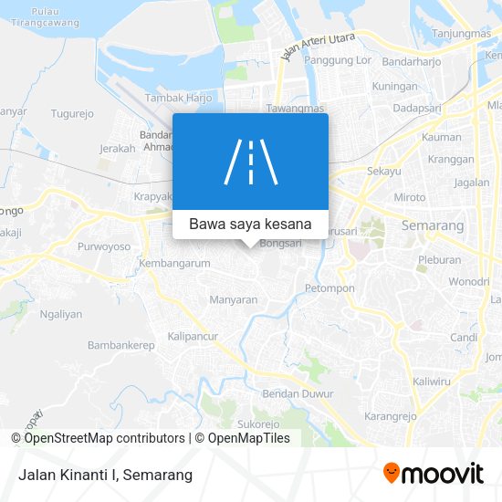 Peta Jalan Kinanti I