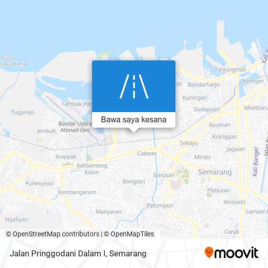 Peta Jalan Pringgodani Dalam I