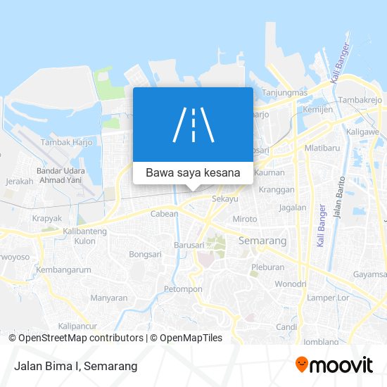 Peta Jalan Bima I