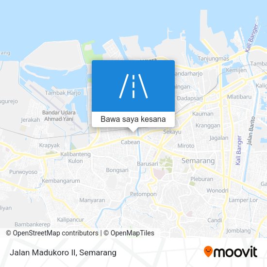 Peta Jalan Madukoro II