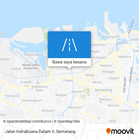 Peta Jalan Indrabuana Dalam II