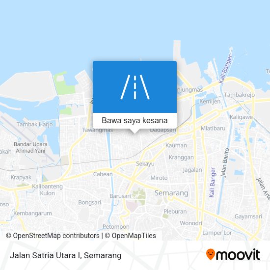 Peta Jalan Satria Utara I