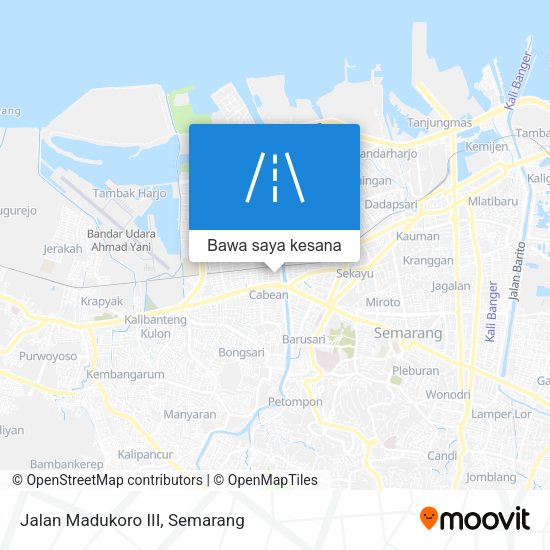Peta Jalan Madukoro III