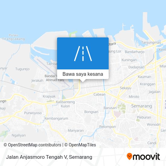 Peta Jalan Anjasmoro Tengah V