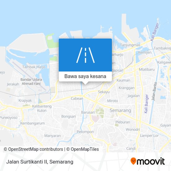 Peta Jalan Surtikanti II