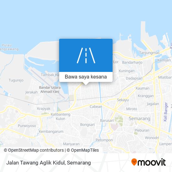 Peta Jalan Tawang Aglik Kidul