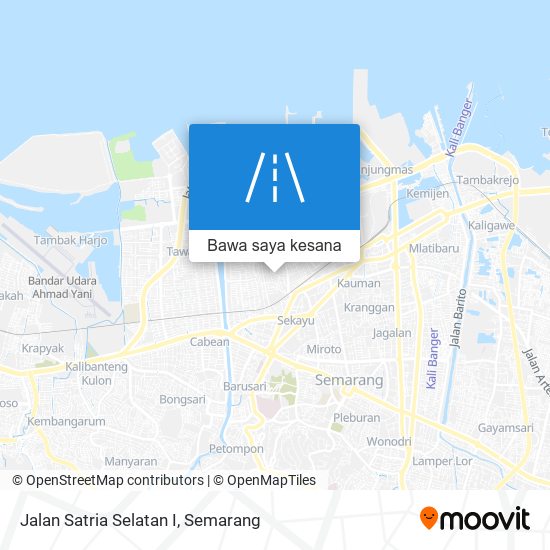 Peta Jalan Satria Selatan I