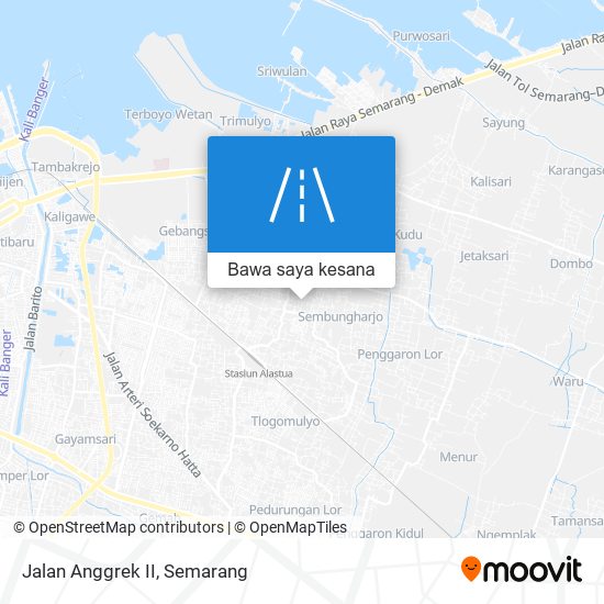 Peta Jalan Anggrek II