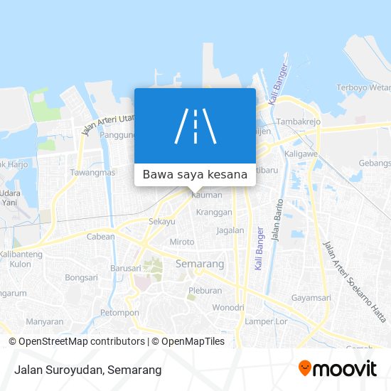 Peta Jalan Suroyudan