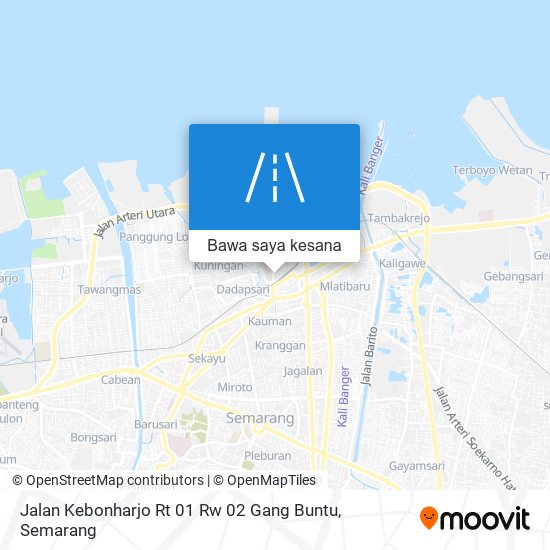 Peta Jalan Kebonharjo Rt 01 Rw 02 Gang Buntu