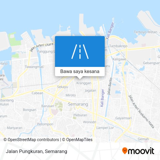 Peta Jalan Pungkuran