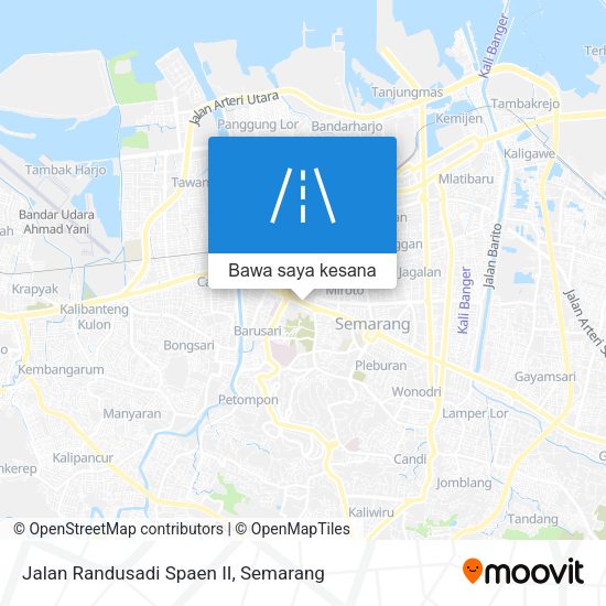 Peta Jalan Randusadi Spaen II