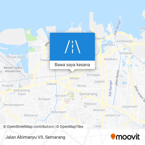 Peta Jalan Abimanyu VII